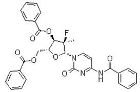  (2'R)-N-苯甲?；?2'-脫氧-2'-氟-2'-甲基胞苷 3',5'-二苯甲酸酯